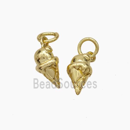 Copper Bullet Pendant Gold Plated