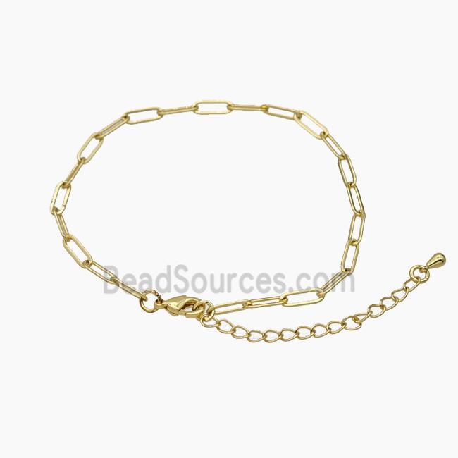 Copper Bracelet Gold plated