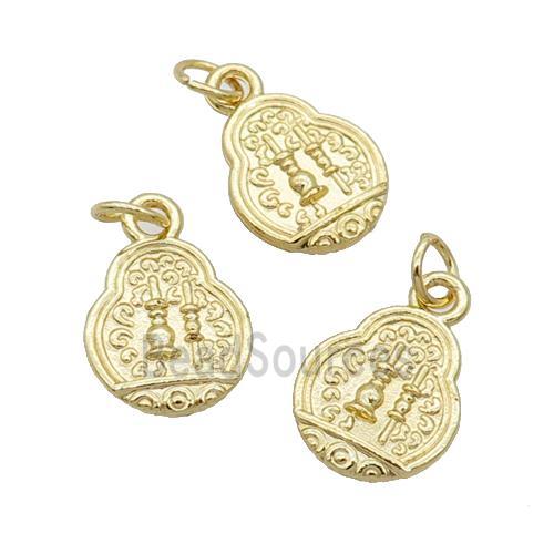 Alloy Charm Pendant 18K Gold Plated