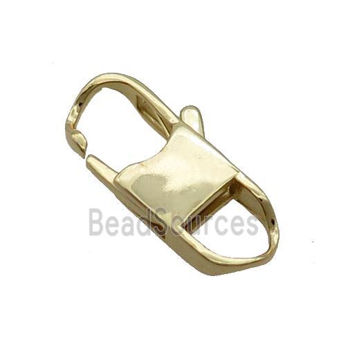 Copper Lobster Clasp Gold Plated