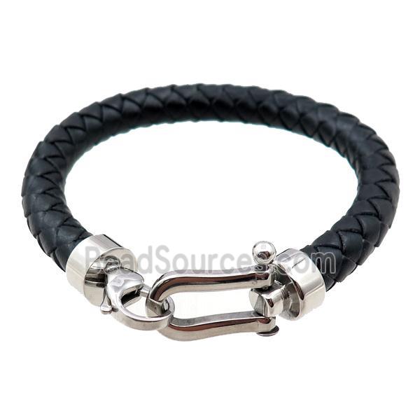 PU leather bracelets