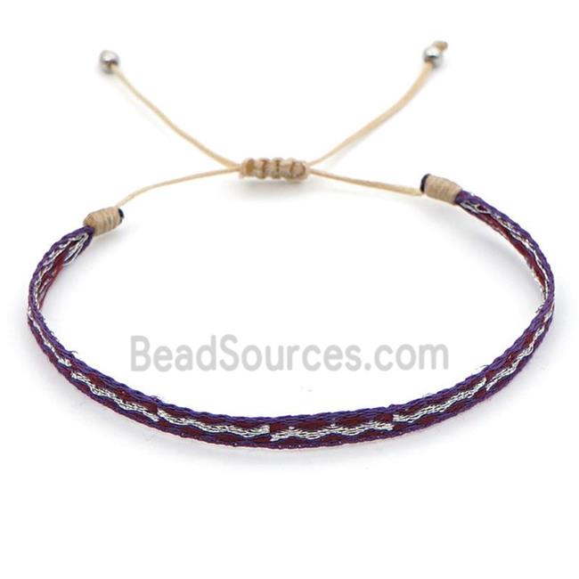 nepal style Handmade braid Bracelet, adjustable
