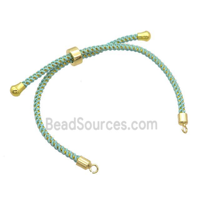 Green Nylon Bracelet Chain