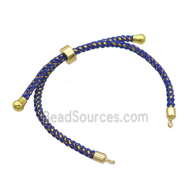 Deepblue Nylon Bracelet Chain