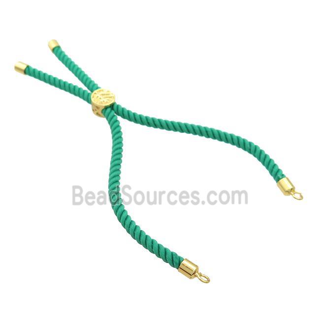 Green Nylon Bracelet Cord