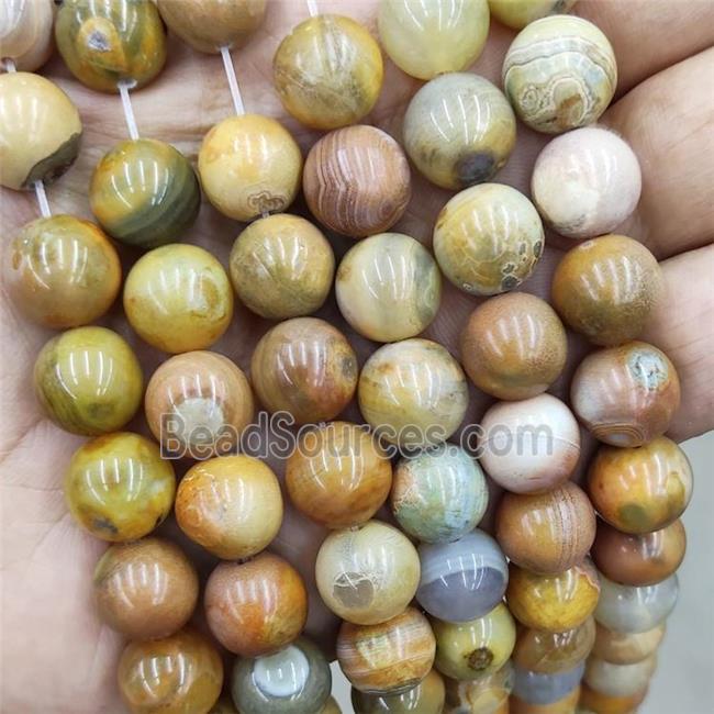 round Agate beads, dye