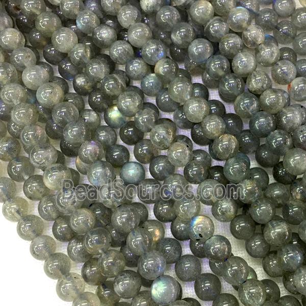 Labradorite bead, AAA Grade, round