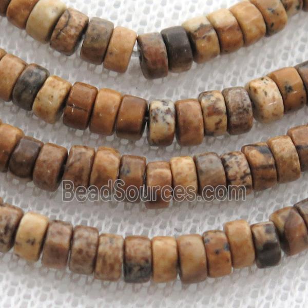 Picture Jasper heishi beads