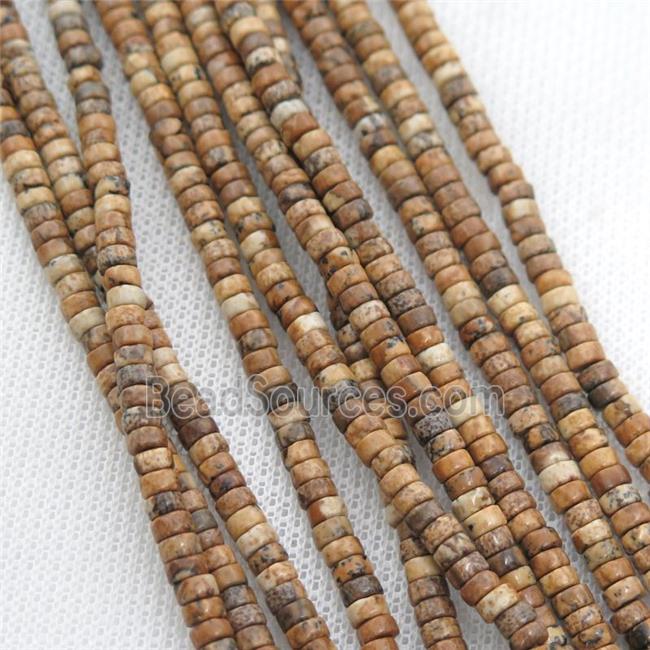 Picture Jasper heishi beads