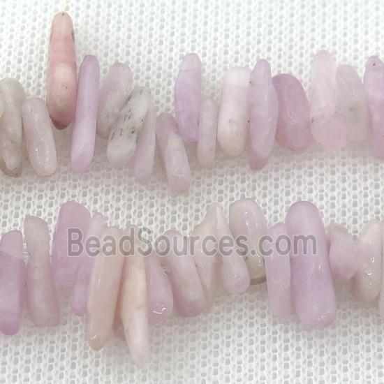 Kunzite chip beads