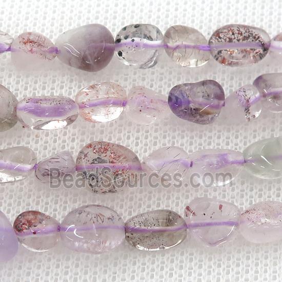 Super7 Quartz chip beads