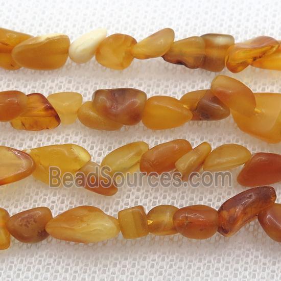 Synthetic Amber Resin Chip Beads Freeform