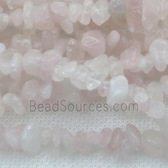 Rose Quartz chip beads