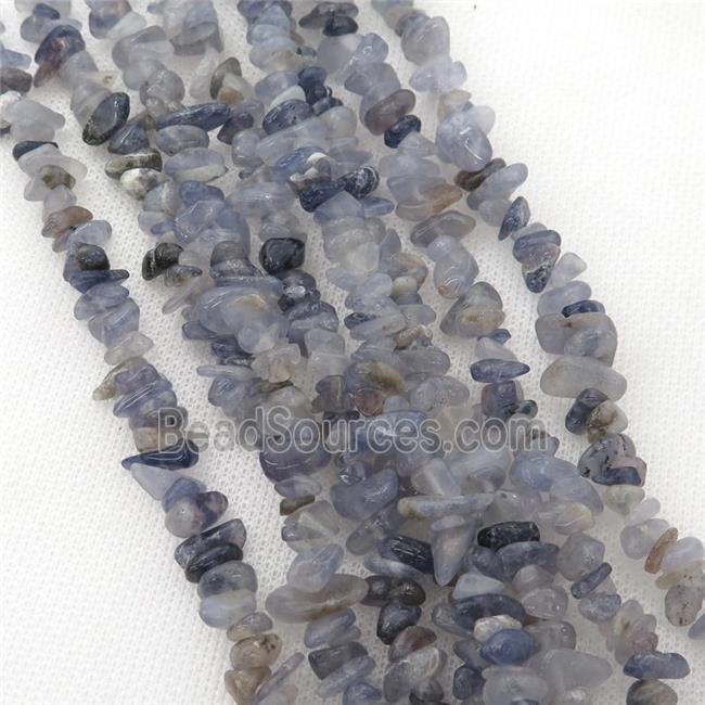 Iolite chip beads