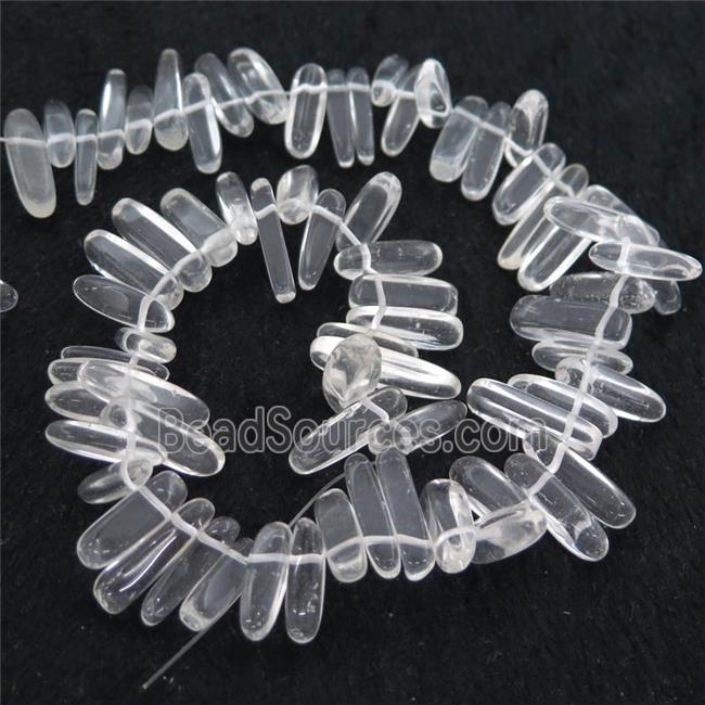 Clear Quartz chip beads