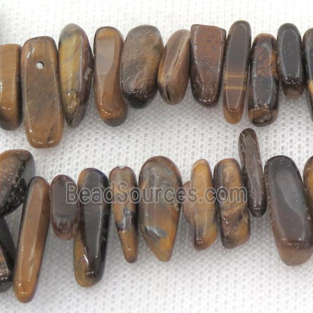 tiger eye stone chip beads