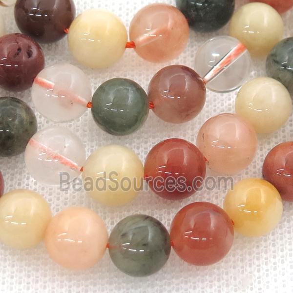 mix Gemstone beads, round