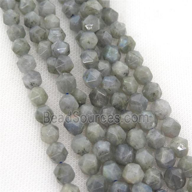 Labradorite Beads, faceted round