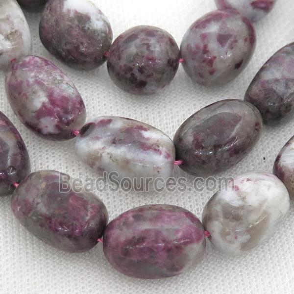 plum blossom Tourmaline Beads, freeform