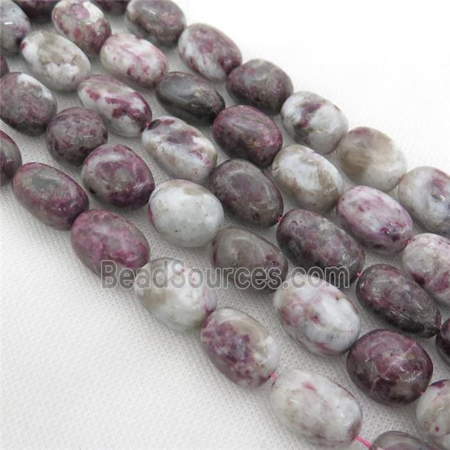 plum blossom Tourmaline Beads, freeform