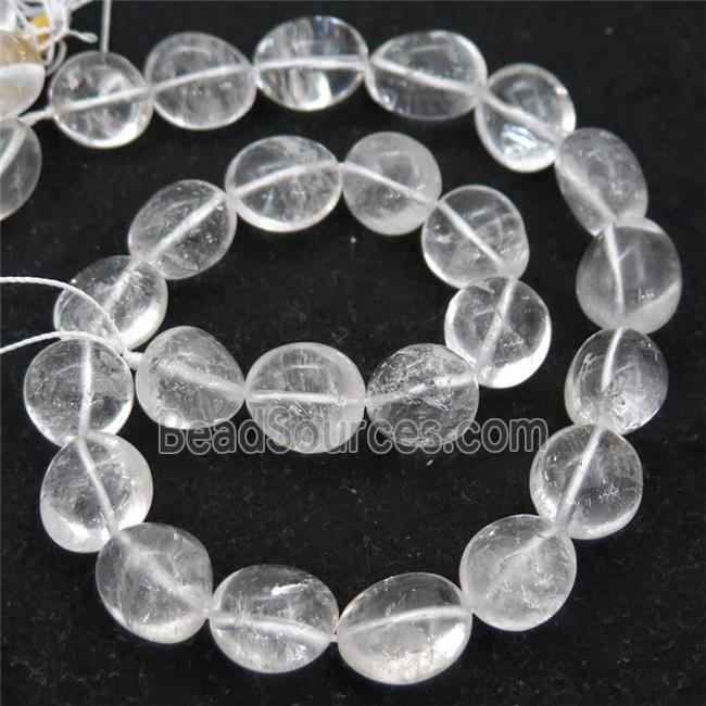 Clear Quartz Beads, freeform