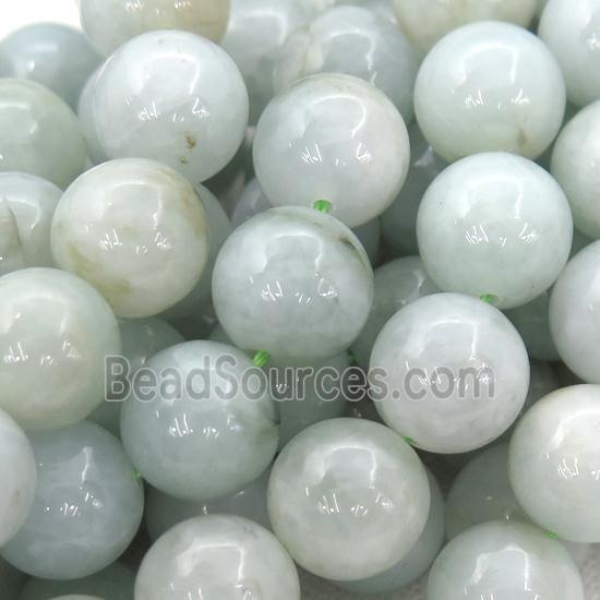 Burmese Chrysoprase Beads, round