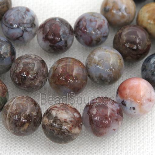 round Pietersite Jasper Beads