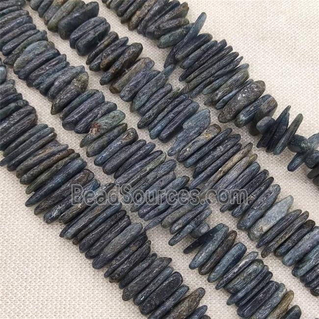 blue Kyanite stick Beads