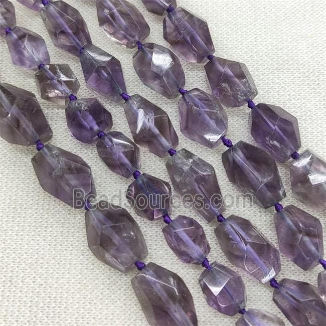 Amethyst Beads, freeform