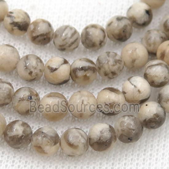 round Feldspar Beads