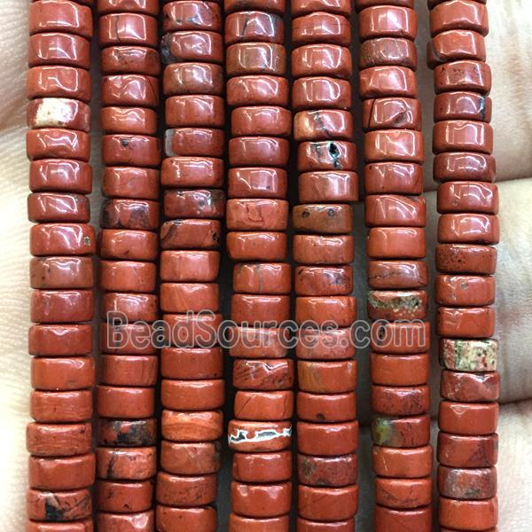 Red Jasper heishi beads