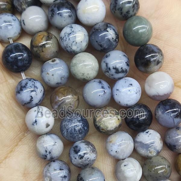 Moss Opal Beads round