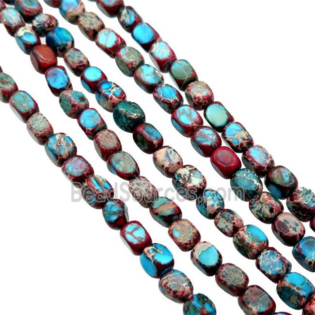 Multicolor Imperial Jasper Beads Freeform