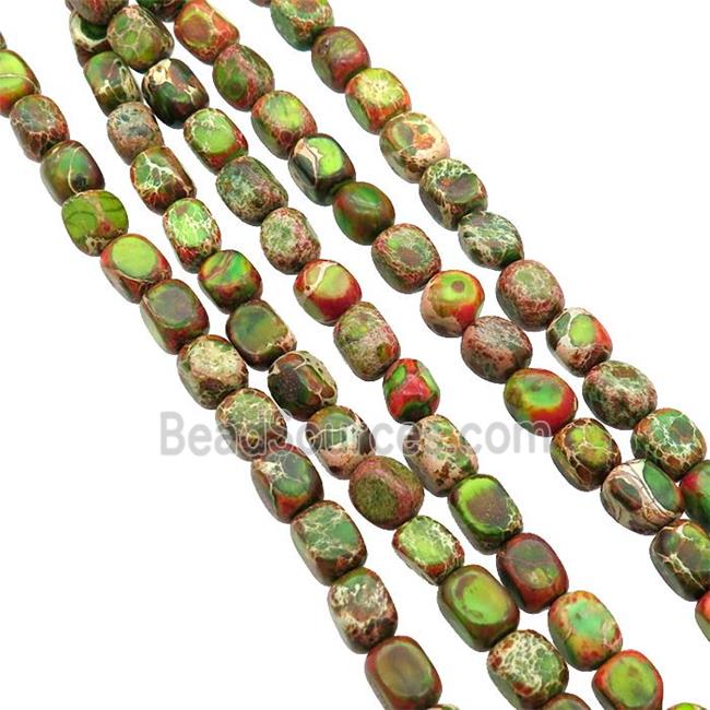 Multicolor Imperial Jasper Beads Freeform