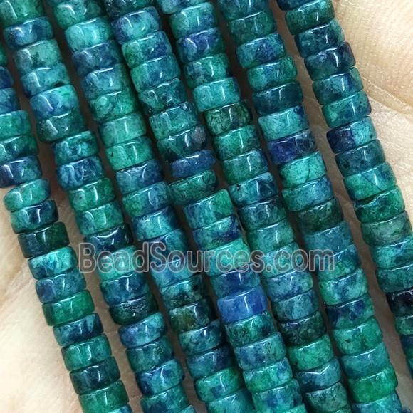 Azurite Heishi Spacer Beads Dye