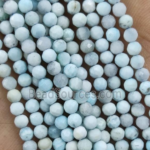 Hemimorphite Beads Faceted Round