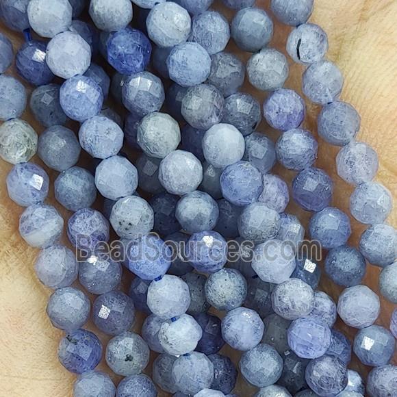 Tanzanite Beads Faceted Round AA-Grade