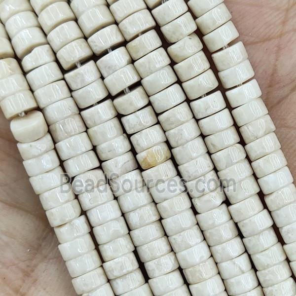 White River Jasper Heishi Beads