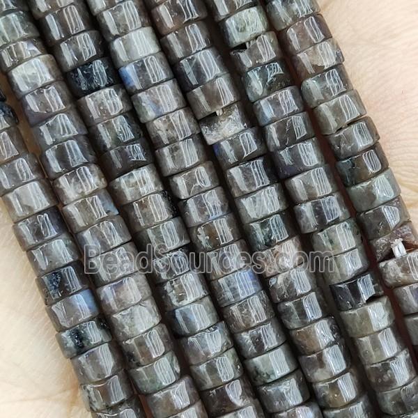 Gray Labradorite Heishi Beads