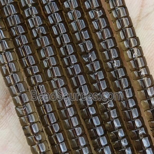 Smoky Quartz Heishi Beads