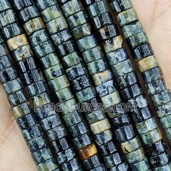 Kambaba Jasper Heishi Beads