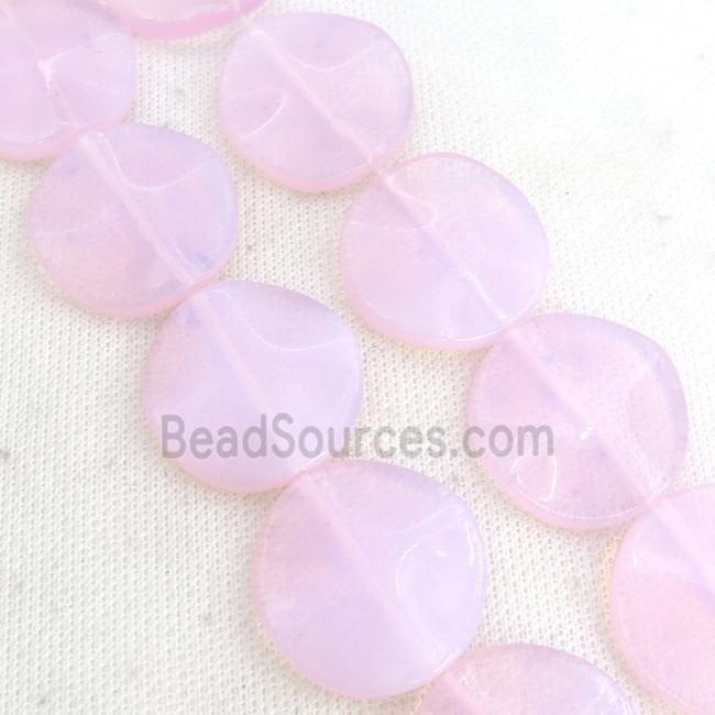 Pink Opalite Beads Circle