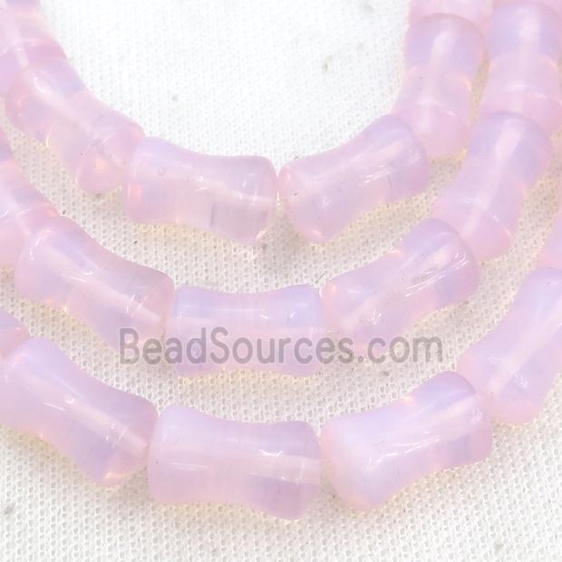 Pink Opalite Beads Bamboo