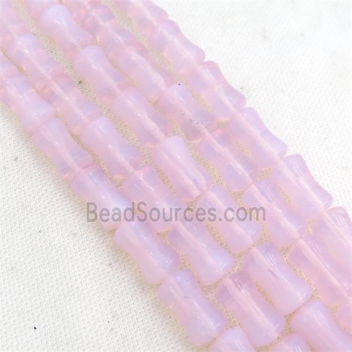 Pink Opalite Beads Bamboo