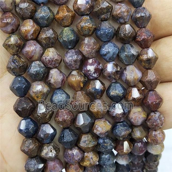 Natural Pietersite Jasper Beads Bicone