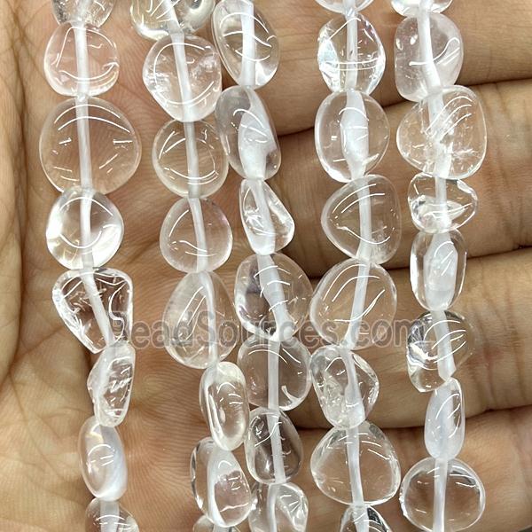 Clear Quartz Chip Beads Freeform