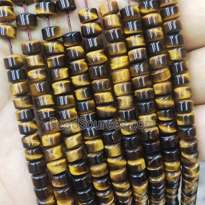 Natural Tiger Eye Stone Beads Heishi