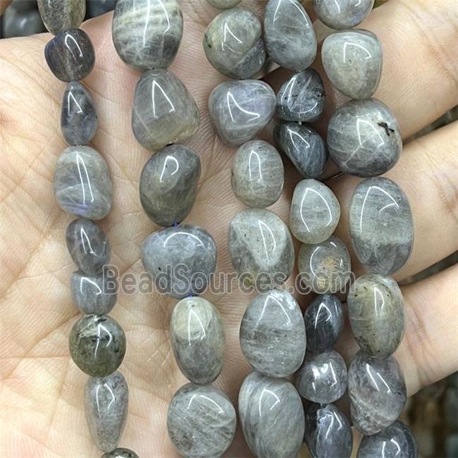 Natural Labradorite Beads Chips Freeform Polished