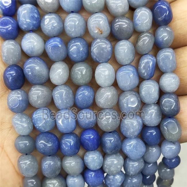 Natural Blue Aventurine Chips Beads Freeform