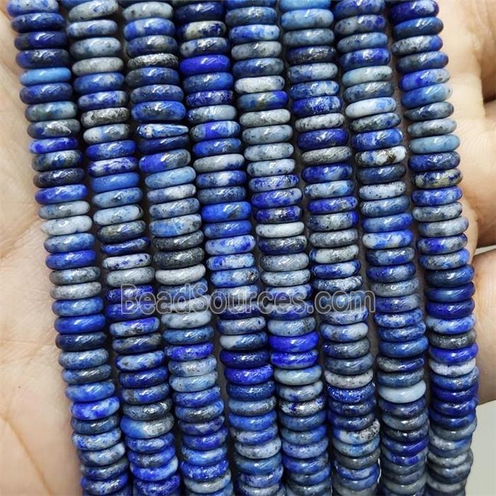 Natural Blue Lapis Lazuli Heishi Beads